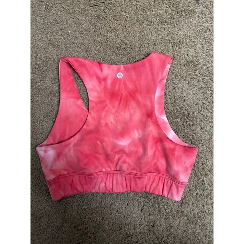 Women's Harmony & Balance Pink Tie-Dye Sports Bra S - Picture 2 of 2